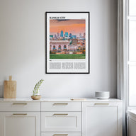 Kansas City Travel Color No 1 Poster
