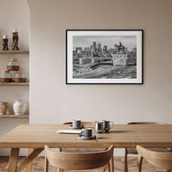 Kansas Landscape B&W Poster