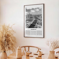 Kaohsiung Print Black and White, Kaohsiung Wall Art, Kaohsiung Poster, Kaohsiung Photo, Kaohsiung Wall Décor, Kaohsiung Map, Taiwan