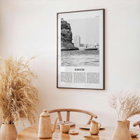 Karachi Print Black and White No 1, Karachi Wall Art, Karachi Poster, Karachi Photo, Karachi Wall Décor, Pakistan, Sindh, کراچی