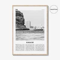 Karachi Print Black and White No 1, Karachi Wall Art, Karachi Poster, Karachi Photo, Karachi Wall Décor, Pakistan, Sindh, کراچی