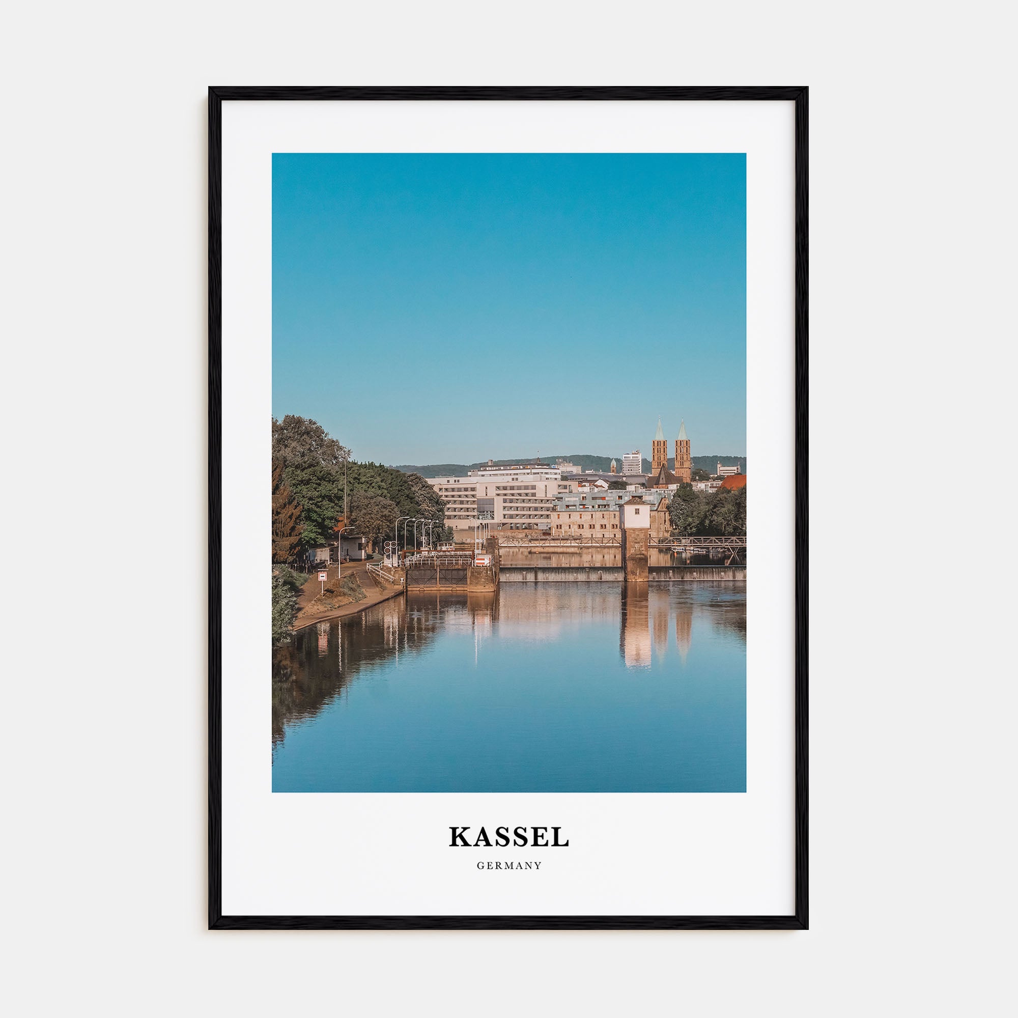 Kassel Portrait Color Poster