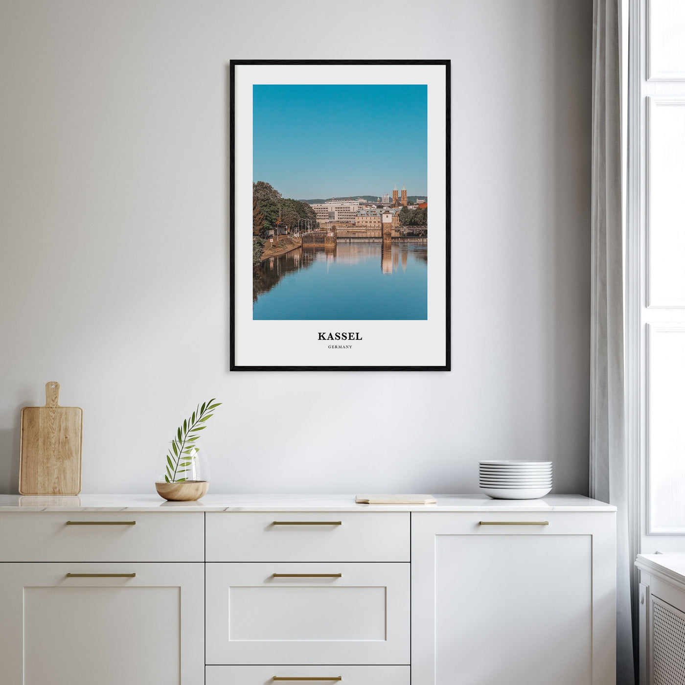 Kassel Portrait Color Poster