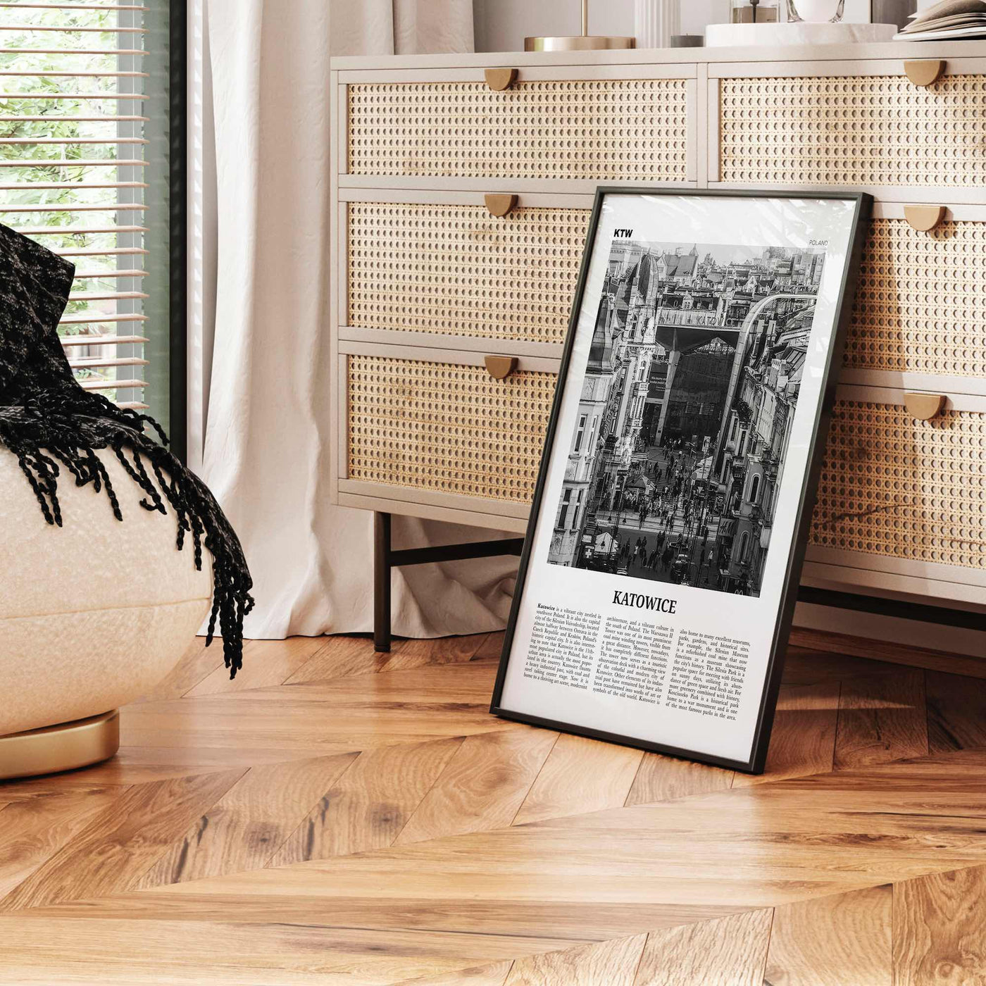 Katowice Print Black and White, Katowice Wall Art, Katowice Poster, Katowice Photo, Katowice Wall Décor, Katowice Map, Poland