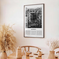 Katowice Print Black and White, Katowice Wall Art, Katowice Poster, Katowice Photo, Katowice Wall Décor, Katowice Map, Poland