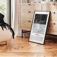 Katsuura Print Black and White, Katsuura Wall Art, Katsuura Poster, Katsuura Photo, Katsuura Wall Décor, Katsuura Map, Japan