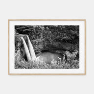 Kauai Landscape B&W Poster