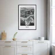 Kauai Portrait B&W No 2 Poster