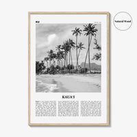 Kauai Print Black and White No 2, Kauai Wall Art, Kauai Poster, Kauai Photo, Kauai Wall Décor, Hawaii, USA, United States, North America