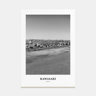Kawasaki Portrait B&W Poster
