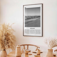 Kawasaki Print Black and White, Kawasaki Wall Art, Kawasaki Poster, Kawasaki Photo, Kawasaki Wall Décor, Kawasaki Map, Japan