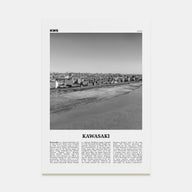 Kawasaki Travel B&W Poster
