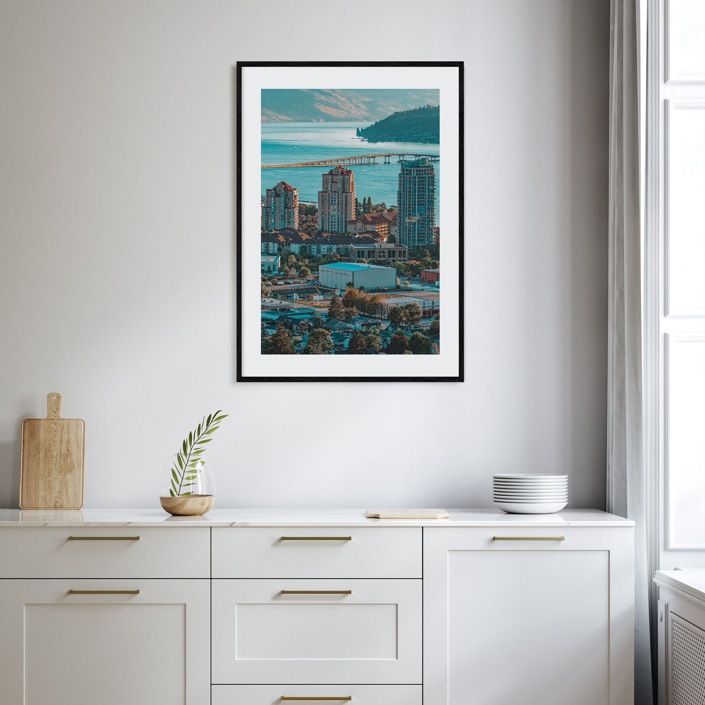 Kelowna Photo Color Poster
