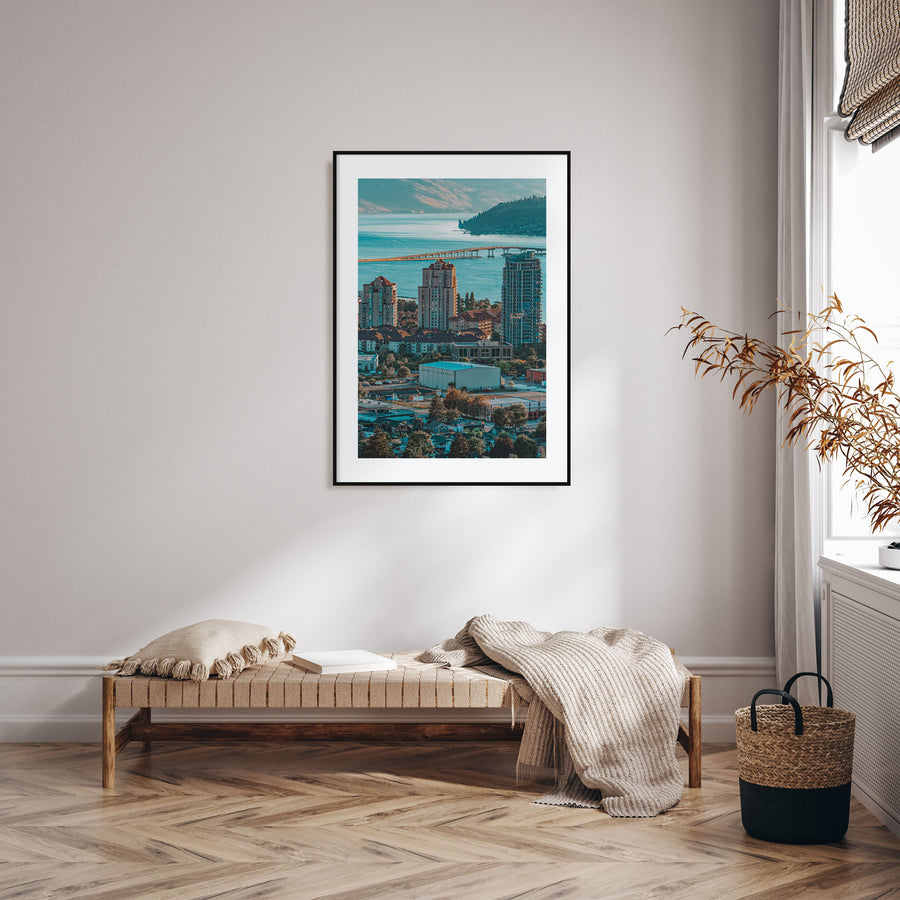 Kelowna Photo Color Poster