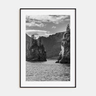 Kenai Fjords National Park Photo B&W Poster