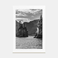 Kenai Fjords National Park Photo B&W Poster