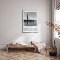 Kenosha Travel B&W Poster