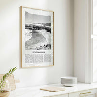 Kenton On Sea Print Black and White, Kenton-on-Sea Art, Kenton-on-Sea Poster, Kenton-on-Sea Photo, Kenton-on-Sea Décor, Kenton-on-Sea Map