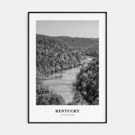 Kentucky Portrait B&W Poster