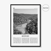 Kentucky Print Black and White No 1, Kentucky Wall Art, Kentucky Poster, Kentucky Photo, Kentucky Wall Decor, USA, United States
