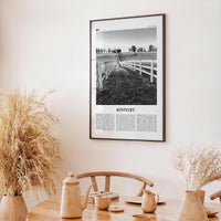Kentucky Print Black and White No 2, Kentucky Wall Art, Kentucky Poster, Kentucky Photo, Kentucky Wall Décor, Kentucky Map