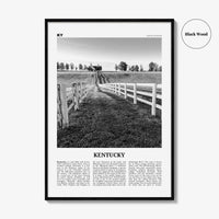 Kentucky Print Black and White No 2, Kentucky Wall Art, Kentucky Poster, Kentucky Photo, Kentucky Wall Décor, Kentucky Map