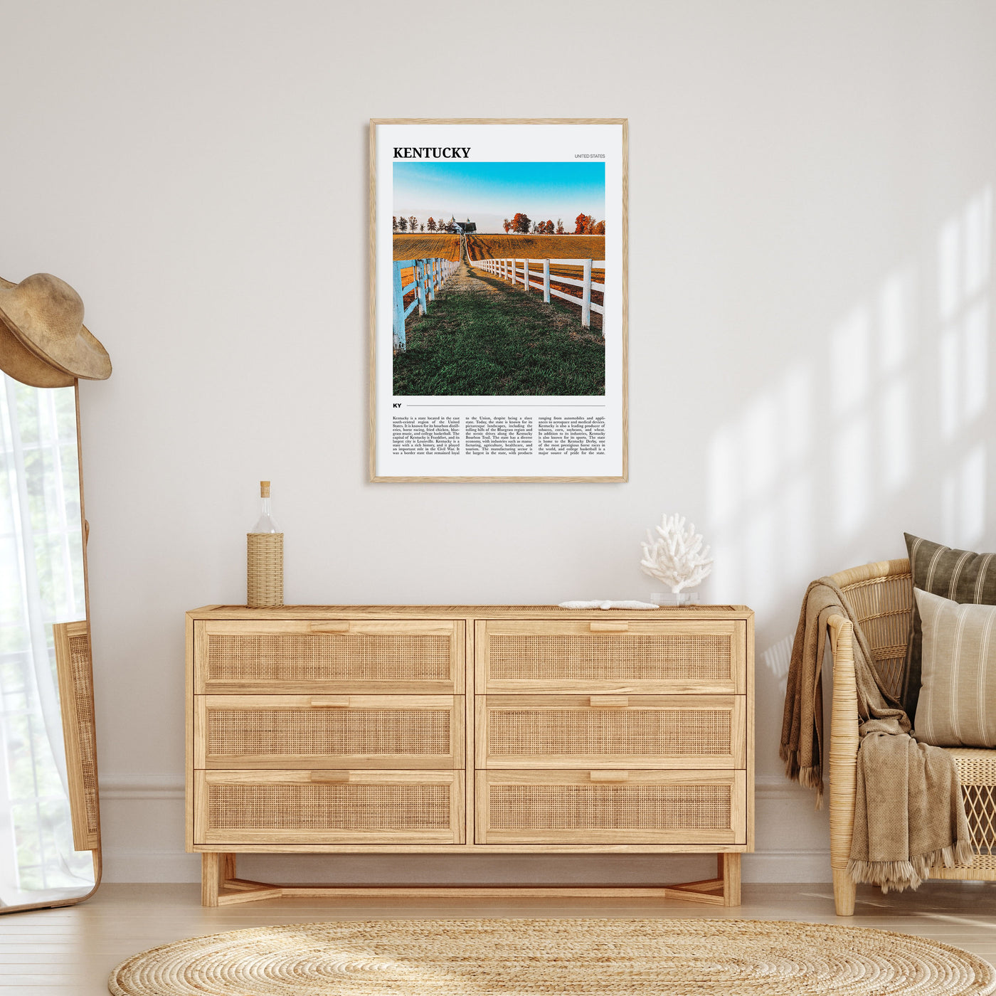 Kentucky Travel Color Poster