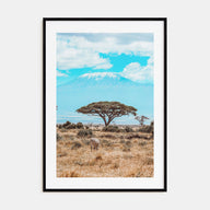 Kenya Photo Color Poster
