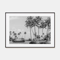 Kerala Landscape B&W Poster