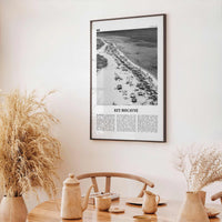 Key Biscayne Print Black and White, Key Biscayne Wall Art, Key Biscayne Poster, Key Biscayne Photo, Key Biscayne Wall Décor, Florida, USA