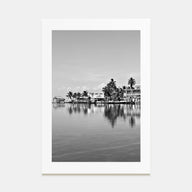 Key West Photo B&W Poster