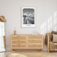 Key West Portrait B&W No 2 Poster