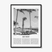Key West Print Black and White No 1, Key West Wall Art, Key West Poster, Key West Photo, Key West, Florida, USA, United States, America