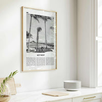 Key West Print Black and White No 1, Key West Wall Art, Key West Poster, Key West Photo, Key West, Florida, USA, United States, America