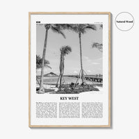 Key West Print Black and White No 1, Key West Wall Art, Key West Poster, Key West Photo, Key West, Florida, USA, United States, America
