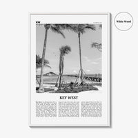 Key West Print Black and White No 1, Key West Wall Art, Key West Poster, Key West Photo, Key West, Florida, USA, United States, America