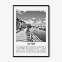 Key West Print Black and White No 2, Key West Wall Art, Key West Poster, Key West Photo, Key West, Florida, USA, United States, America