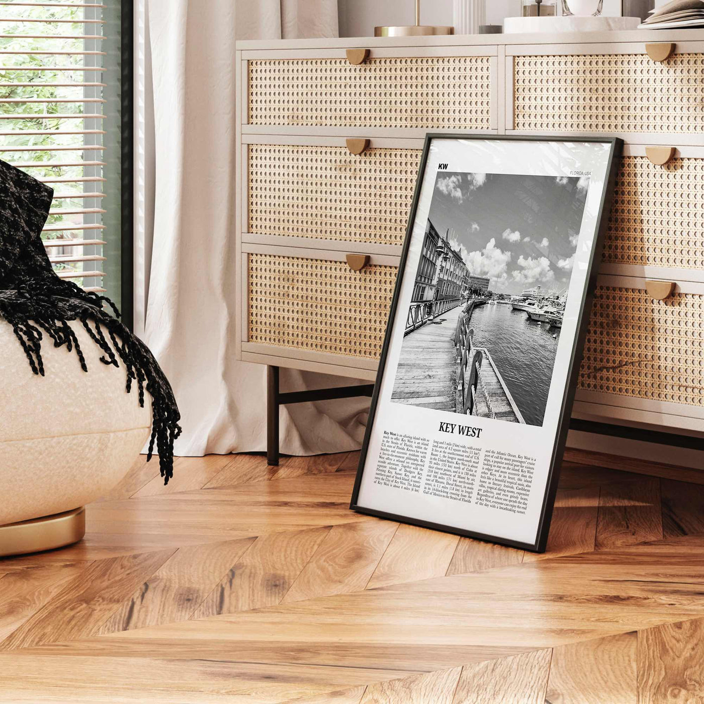 Key West Print Black and White No 2, Key West Wall Art, Key West Poster, Key West Photo, Key West, Florida, USA, United States, America