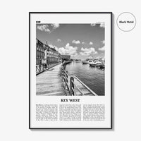 Key West Print Black and White No 2, Key West Wall Art, Key West Poster, Key West Photo, Key West, Florida, USA, United States, America