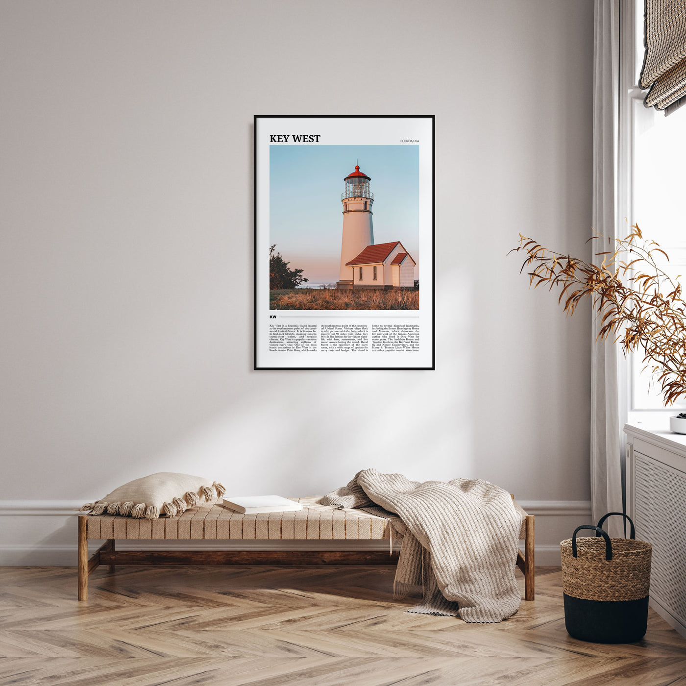 Key West Travel Color Poster