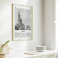 Kharkiv Print Black and White, Kharkiv Wall Art, Kharkiv Poster, Kharkiv Photo, Kharkiv Wall Décor, Kharkiv Map, Ukraine