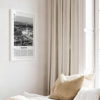 Khartoum Print Black and White, Khartoum Wall Art, Khartoum Poster, Khartoum Photo, Khartoum Wall Décor, Khartoum Map, Sudan