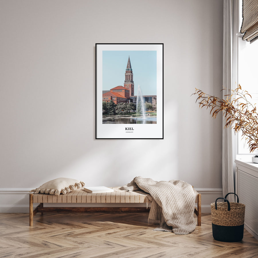 Kiel Portrait Color Poster