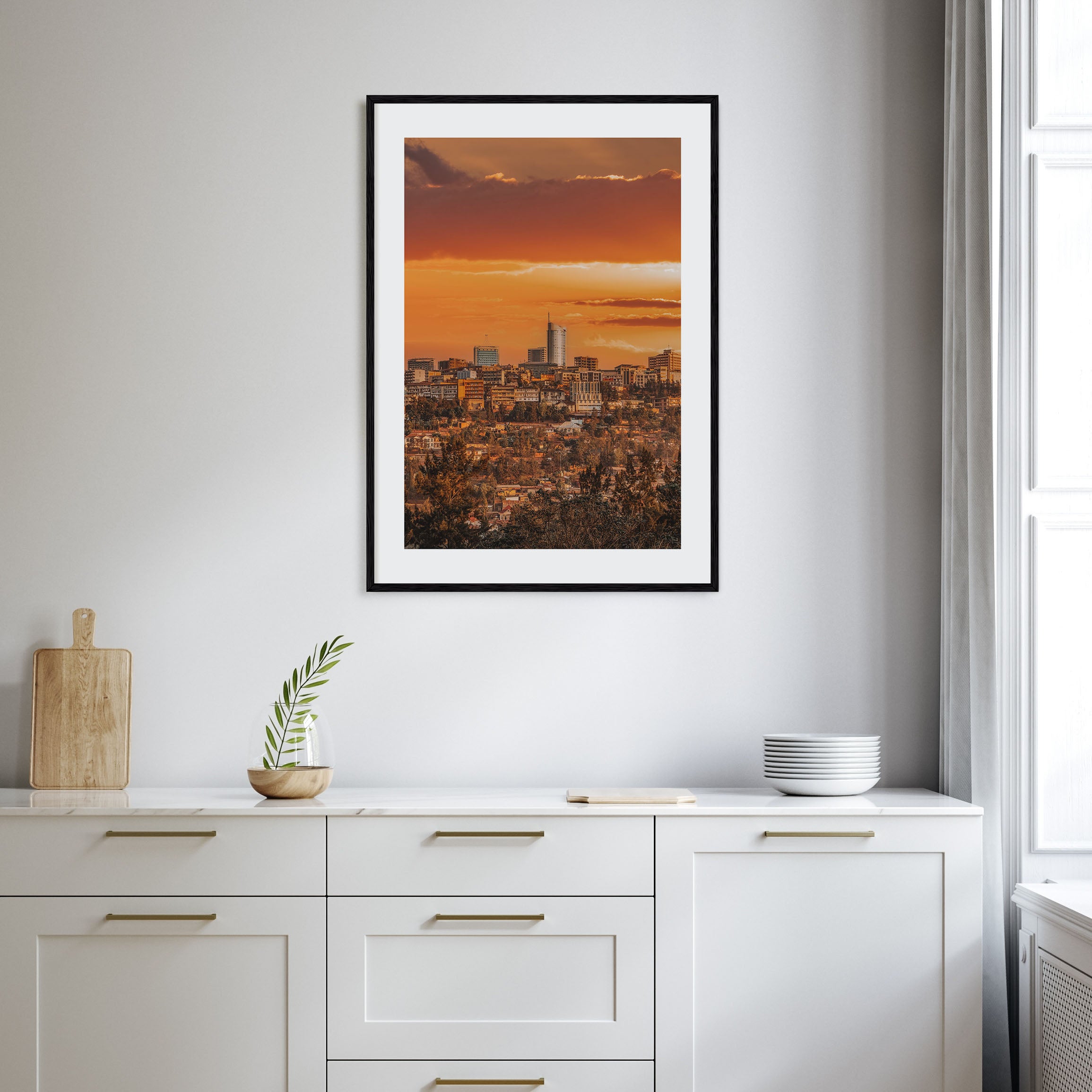 Kigali Photo Color Poster