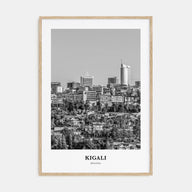 Kigali Portrait B&W Poster