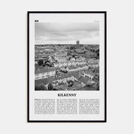 Kilkenny Travel B&W Poster