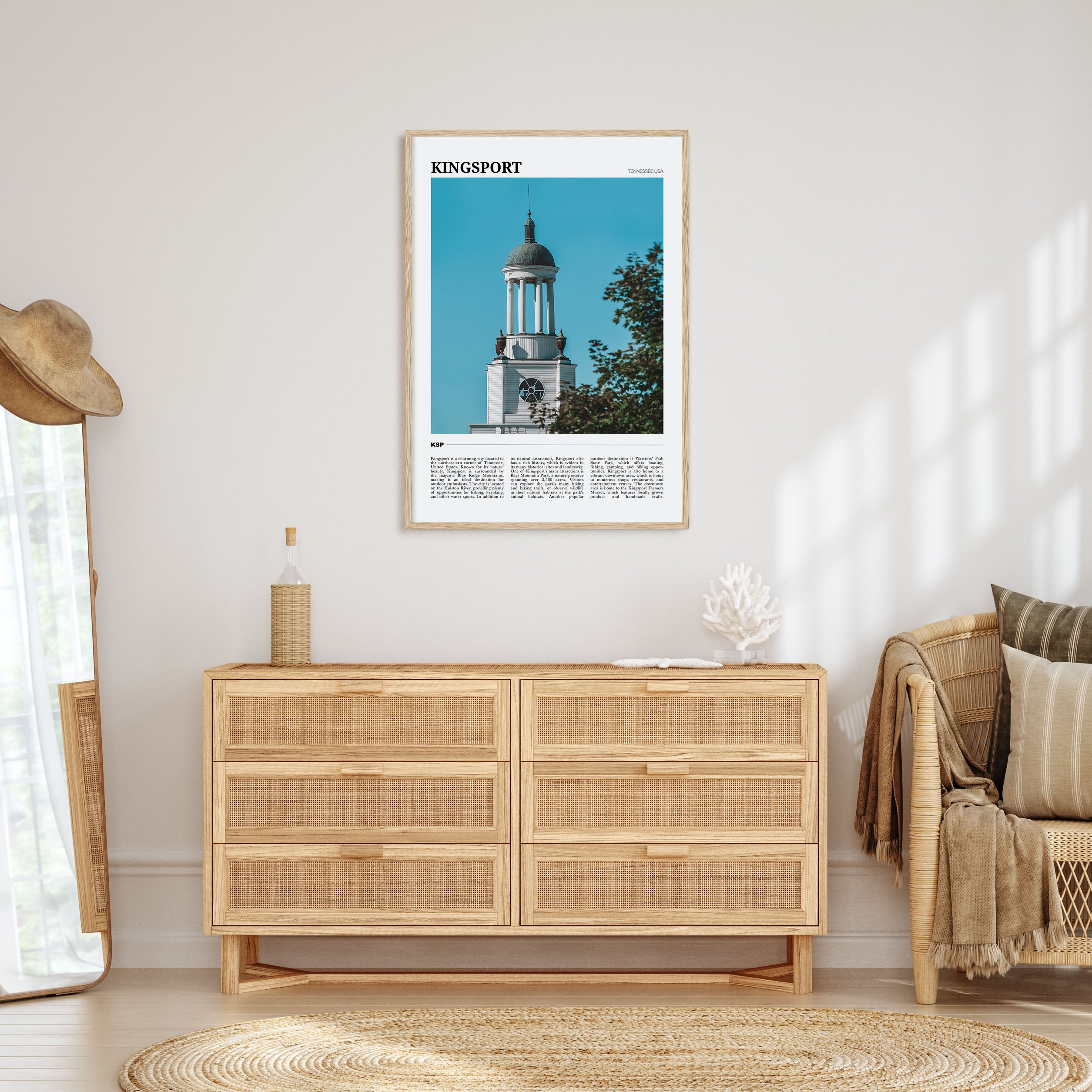Kingsport Travel Color Poster