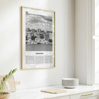 Kingston Print Black and White Canada, Kingston Wall Art, Kingston Poster, Kingston Photo, Kingston Wall Décor, Cataraqui, Ontario