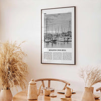 Kingston upon Hull Print Black and White, Hull Wall Art, Hull Poster, Hull Photo, Hull Wall Décor, England, UK, United Kingdom