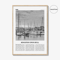 Kingston upon Hull Print Black and White, Hull Wall Art, Hull Poster, Hull Photo, Hull Wall Décor, England, UK, United Kingdom